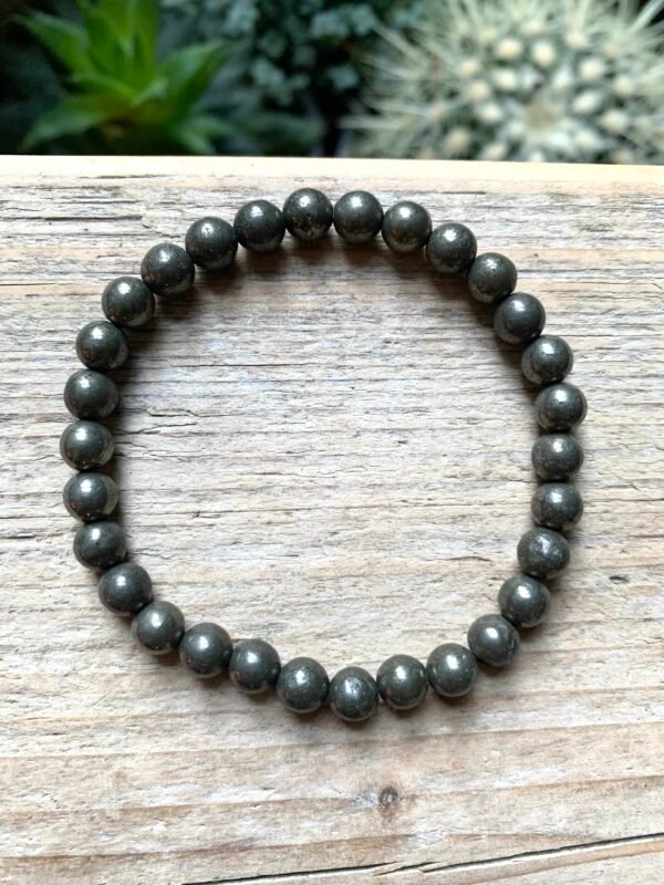 Bracelet en pierres naturelles Pyrite – Image 5