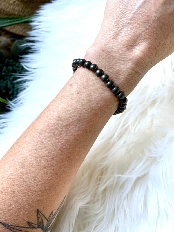 Bracelet en pierres naturelles Pyrite – Image 3